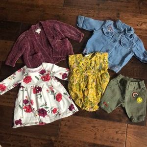 Baby Girl Lot - 0-3 months - Very good used condition